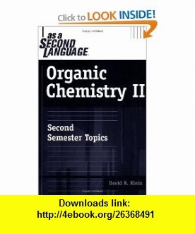 Klein Organic Chemistry Ebook Free